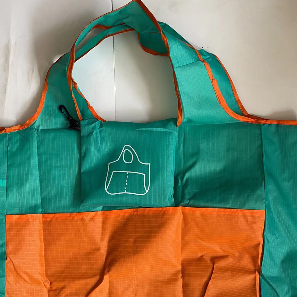 New Big Folding Shopping Bag Large Capacity Portable Reusable Waterproof Grocery