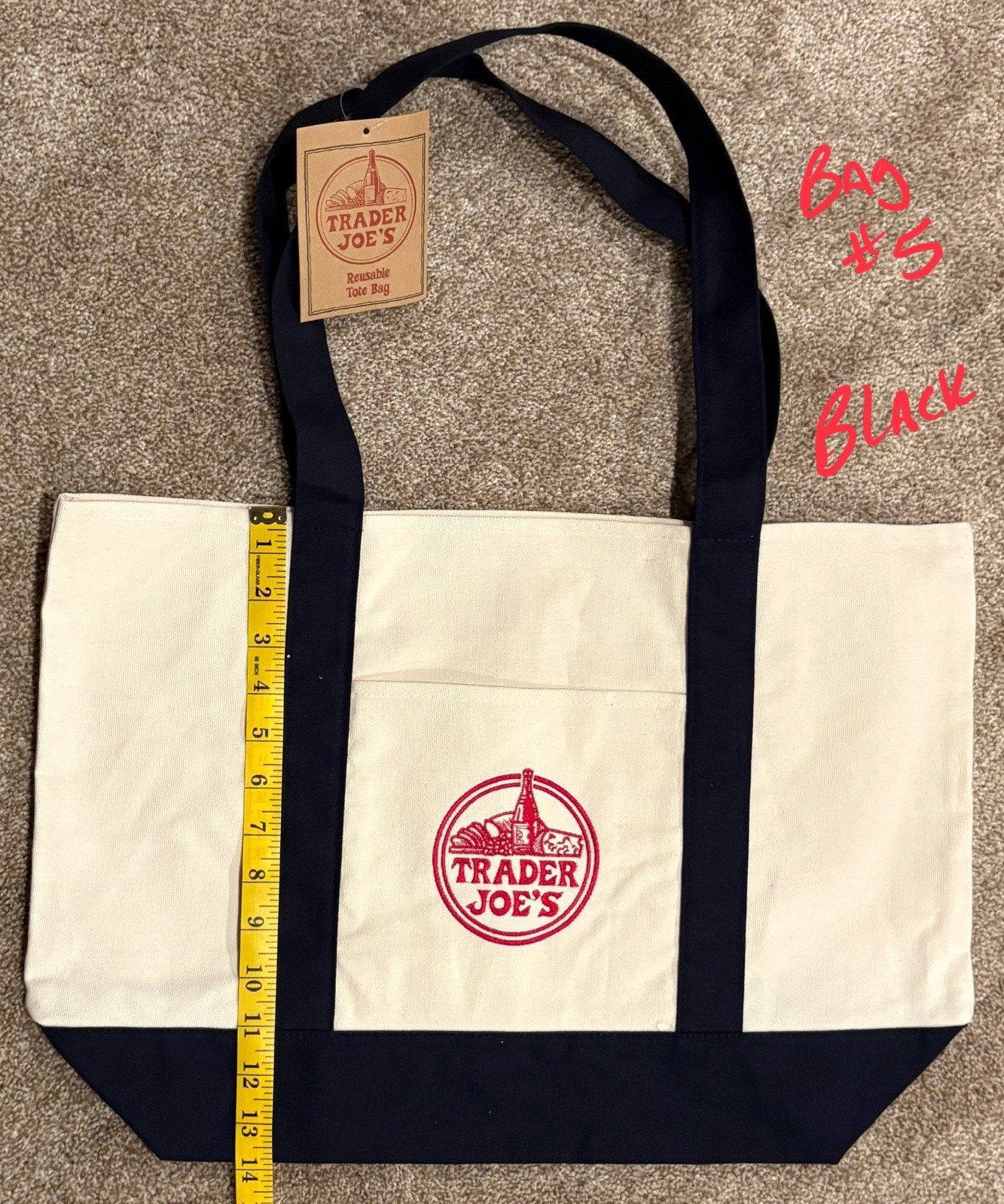 Collector Lot of 10 Different Trader Joe’s Tote Bags All New