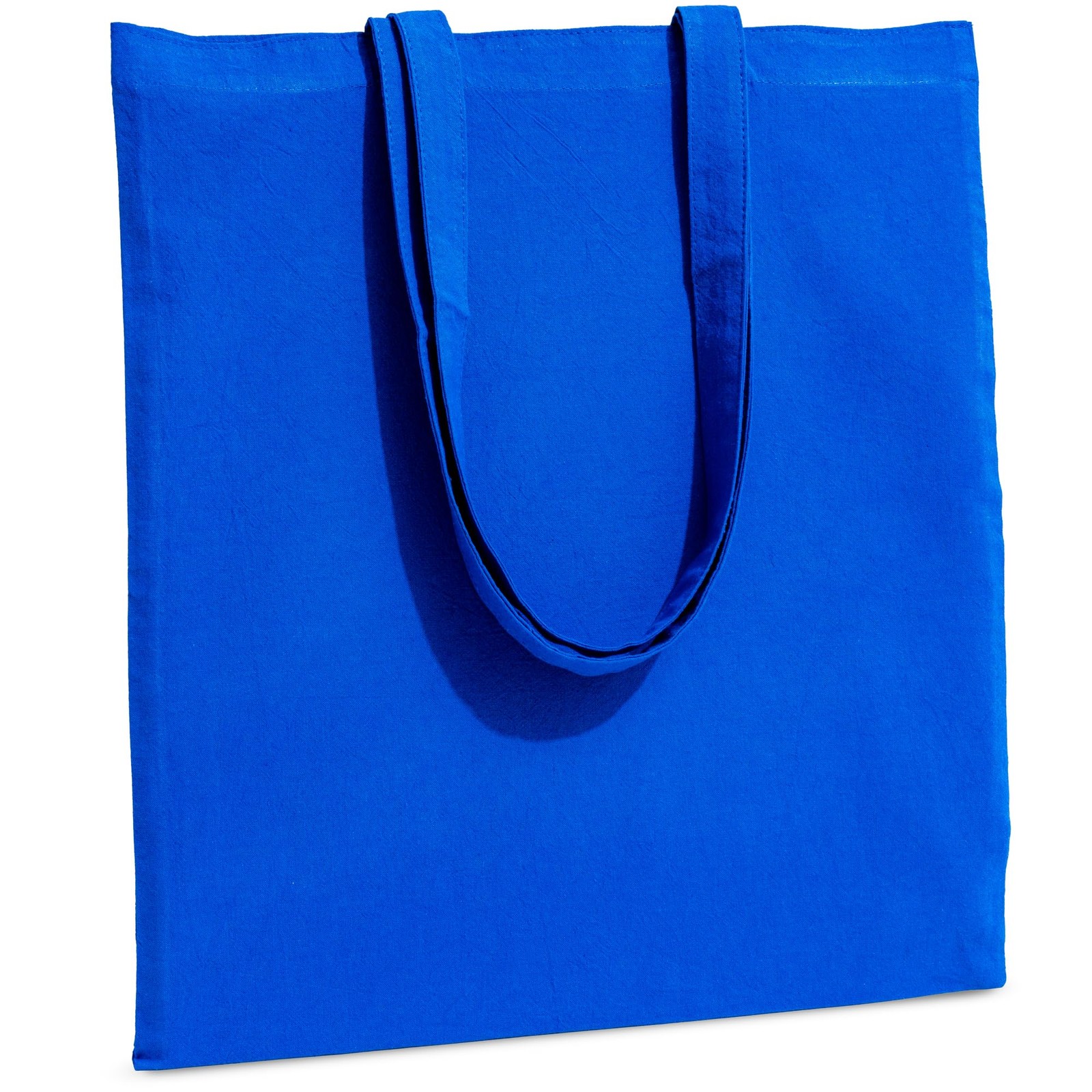 Carrywell (Not Made In China) Canvas Tote Bags Blue 24-Pack, 15″x16″, Bulk Or…