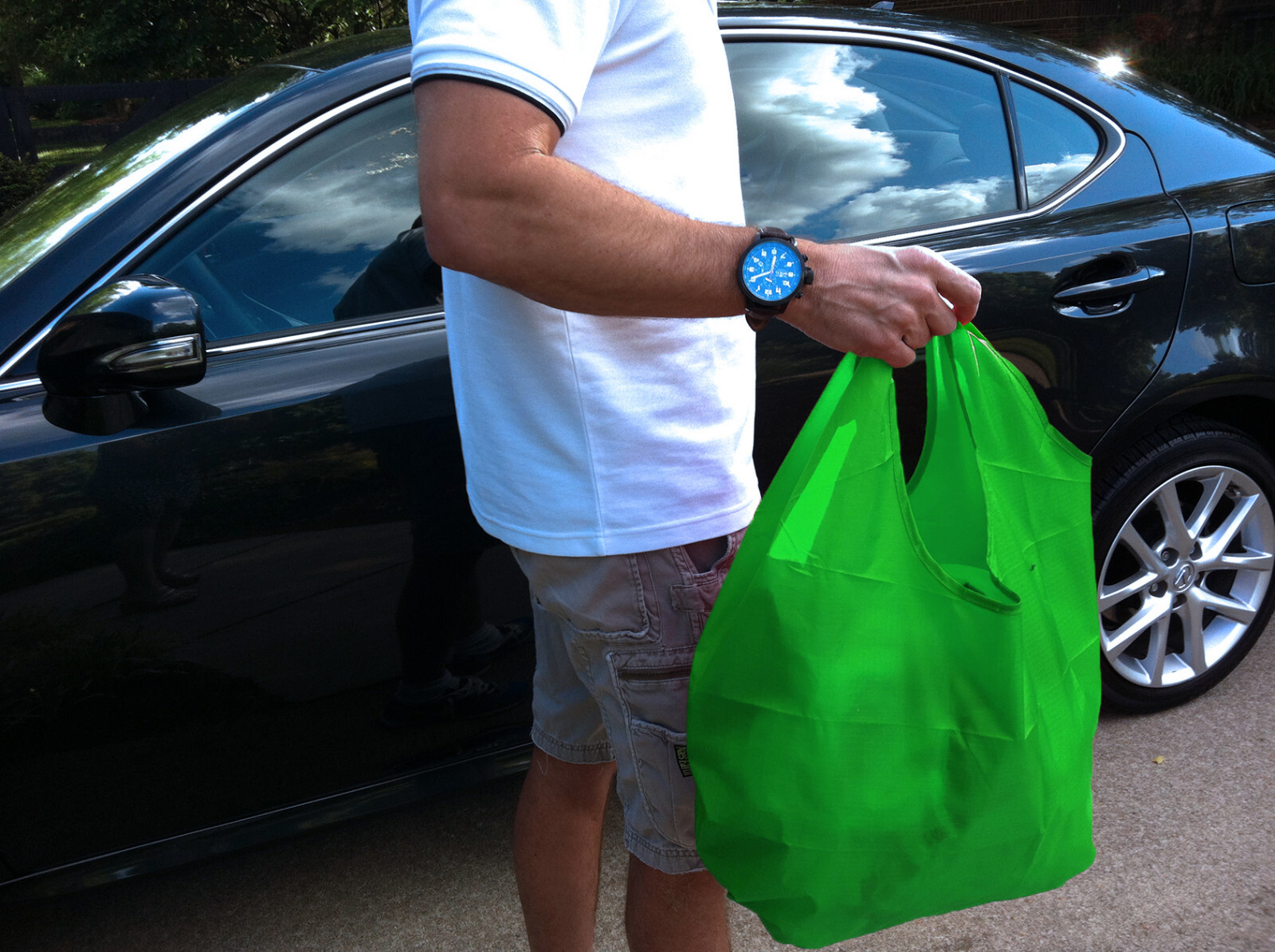 Large Reusable Eco Friendly Grocery Shopping Tote Bags | 12 Pack