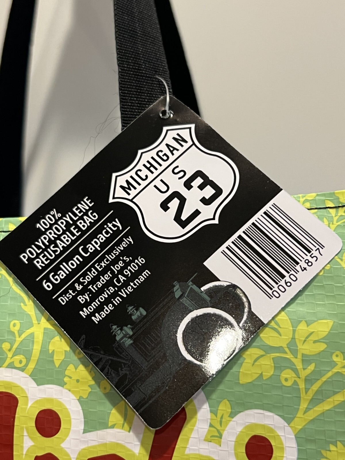 Trader Joe’s MICHIGAN Regional Reusable Shopping Tote Bag – Collect ’em All!