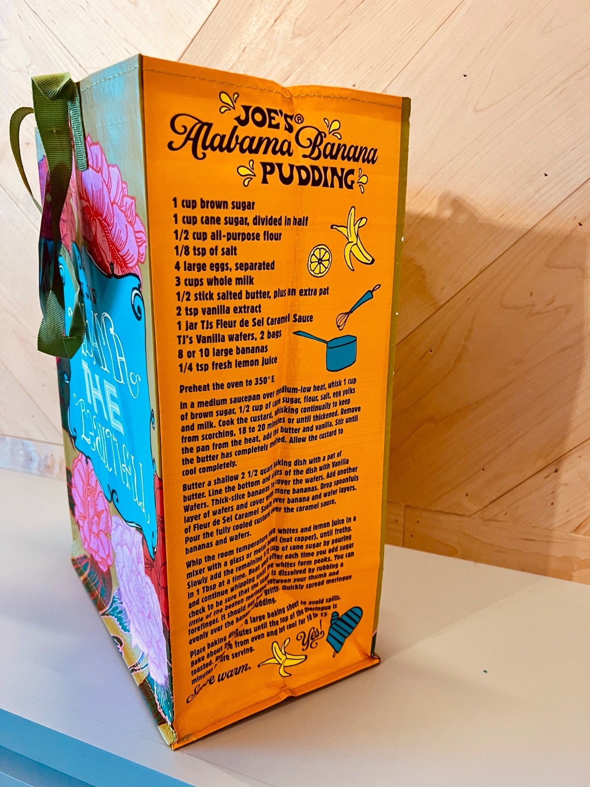 Trader Joe’s ECO Reusable Grocery Bag ALABAMA! NEW w/ Tags