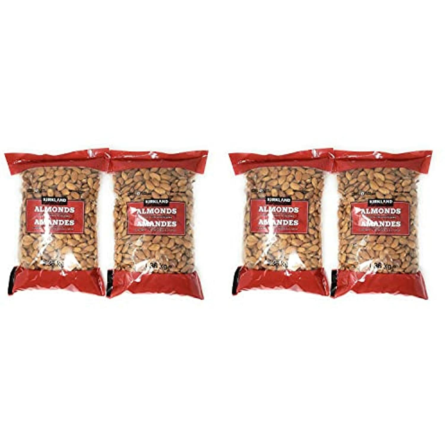 Kirkland Signature Supreme Whole Almonds, 2 Pack (3 Pounds) SET OF 2