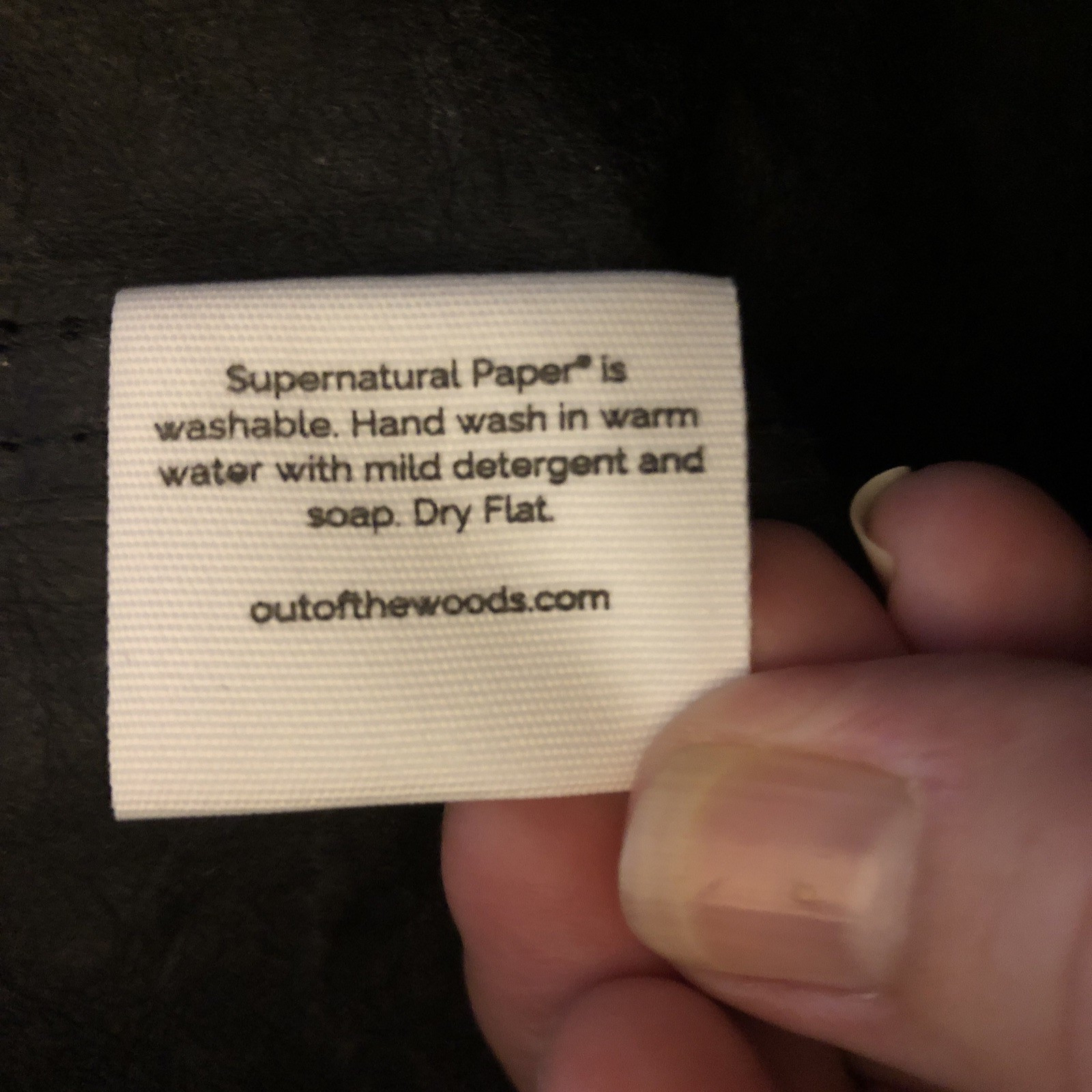 Out Of The Woods Tote Costco Washable Supernatural Paper Reusable Shopping Bag
