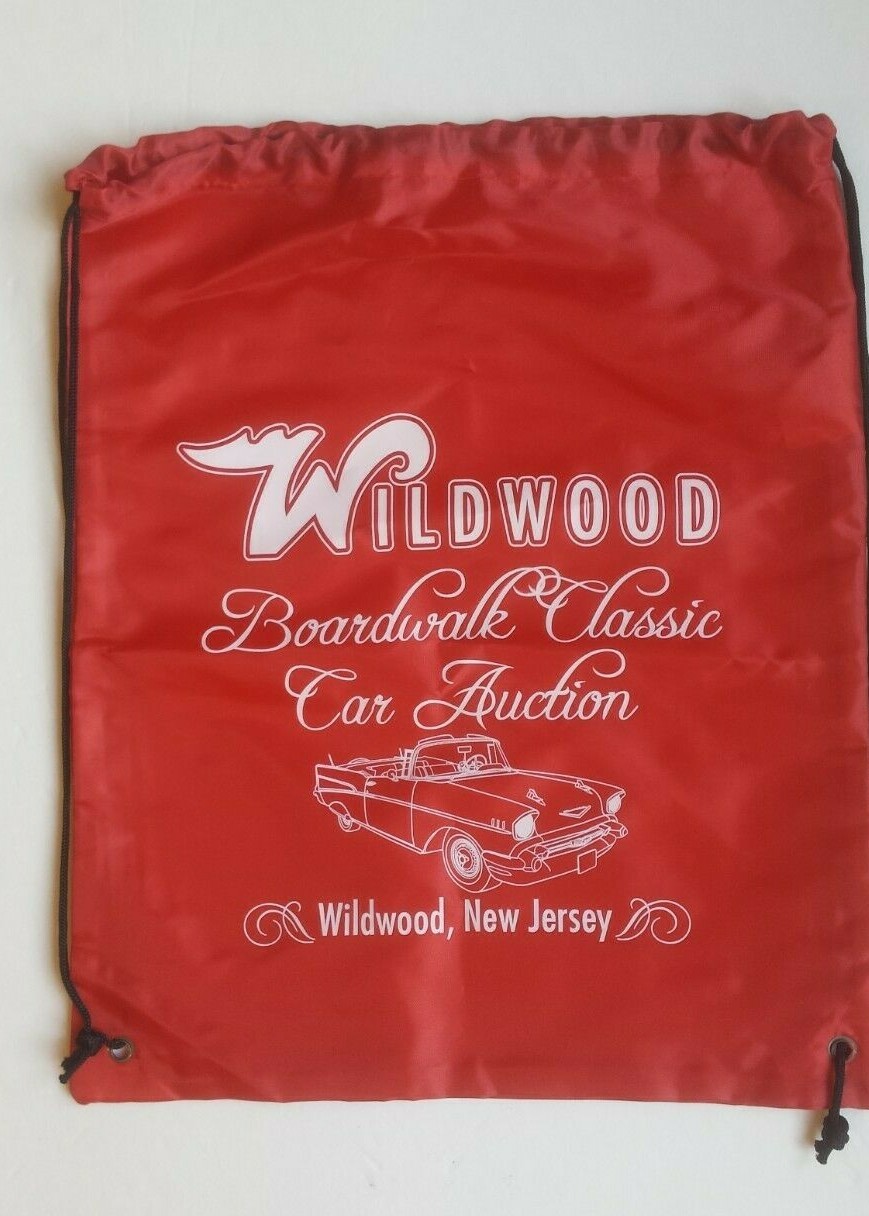 Wildwood Boardwalk Classic Car Auction, Wildwood, NJ Backpack/Tote Bag 18” x 14