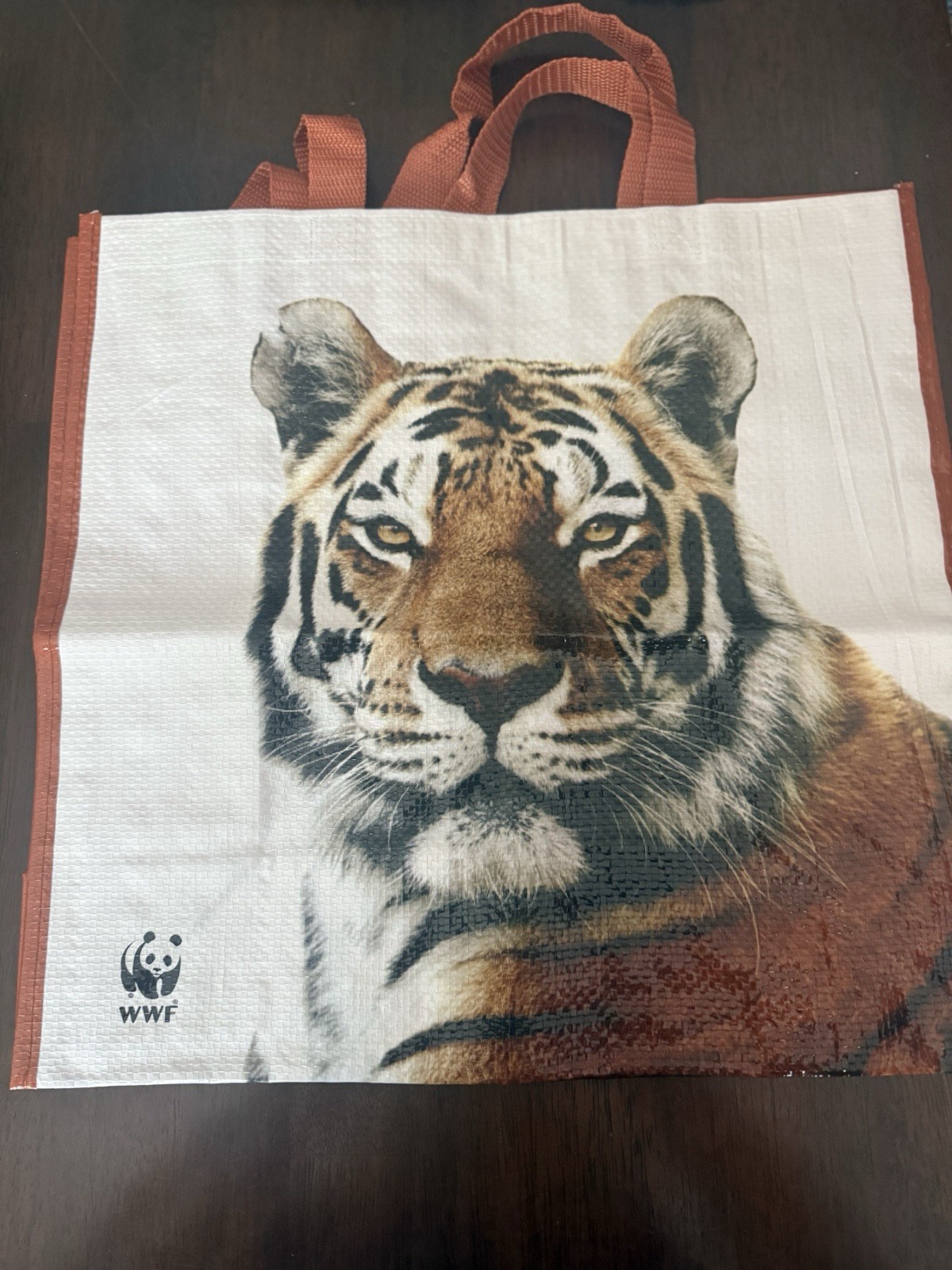 WWF Safari Tote Bag Tiger – World Wildlife Fund Recyclable Tote Bag – New