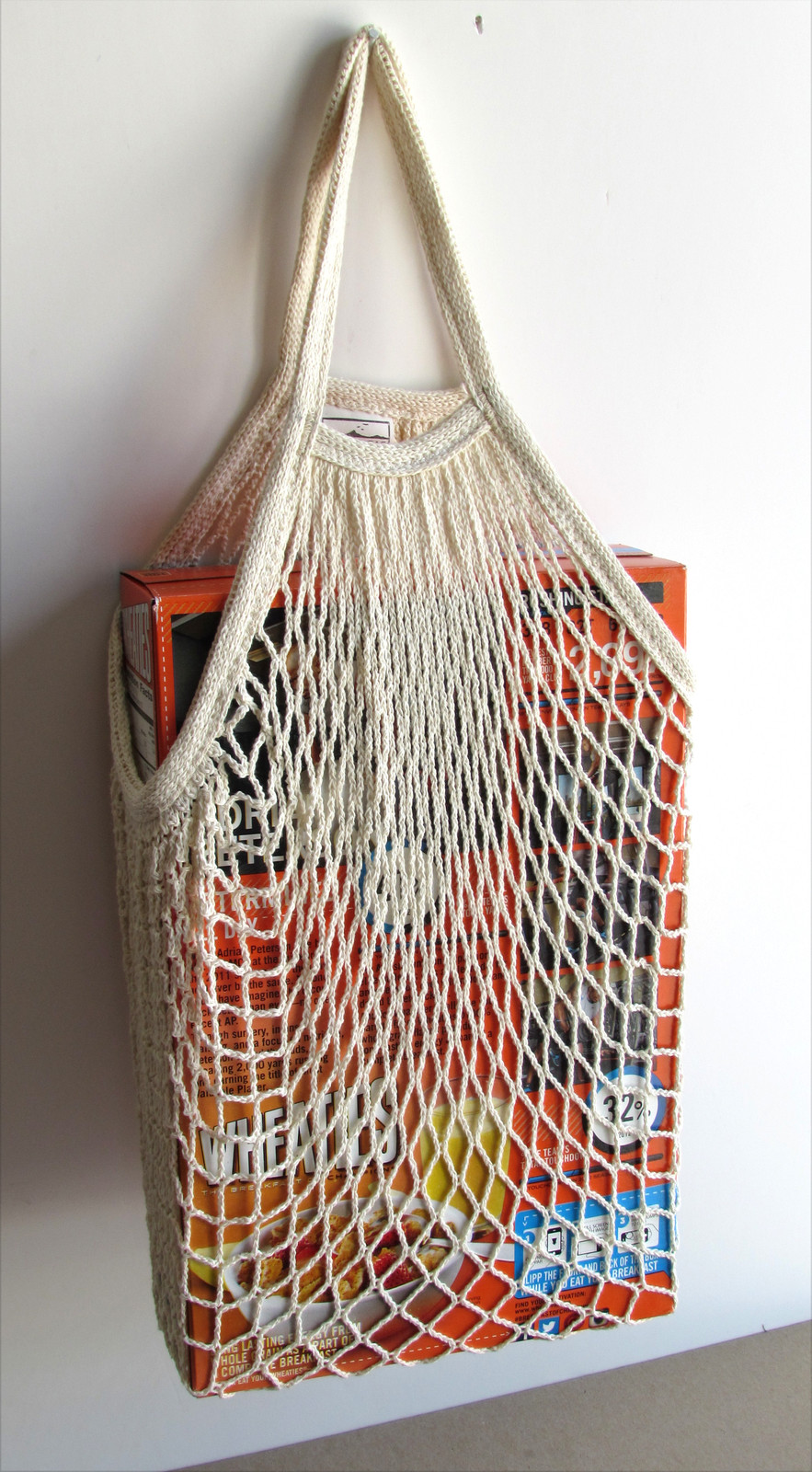 Net Bag Macrame Eco friendly Reusable Net bag Fishnet Macrame bag REUSABLE BAG