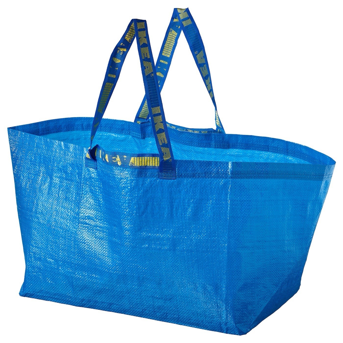 New IKEA FRAKTA Large 19-Gallon Blue Bag / Two bag bundle