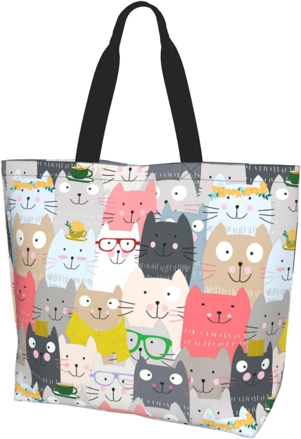 Women’s Oversized Tote Bag Portable Beach Bag Reusable Shopping Bag