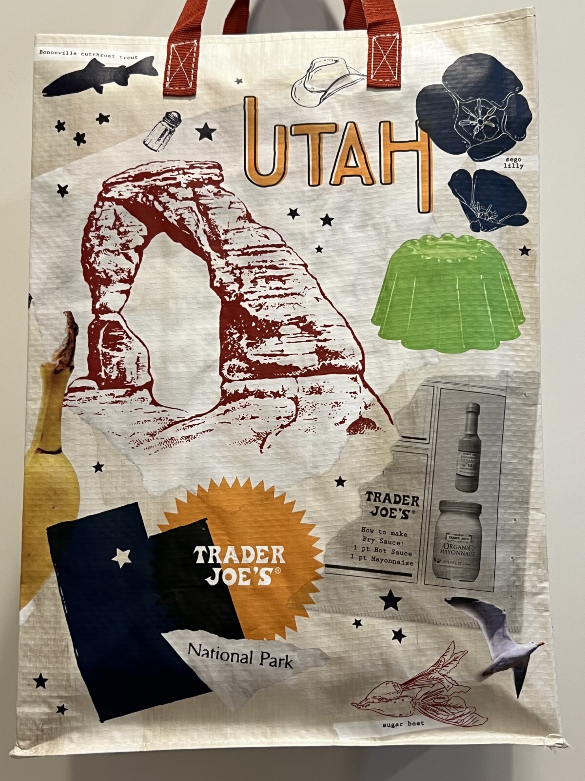 Trader Joe’s UTAH ECO Regional Reusable Shopping Tote Bag – Collect ’em All!