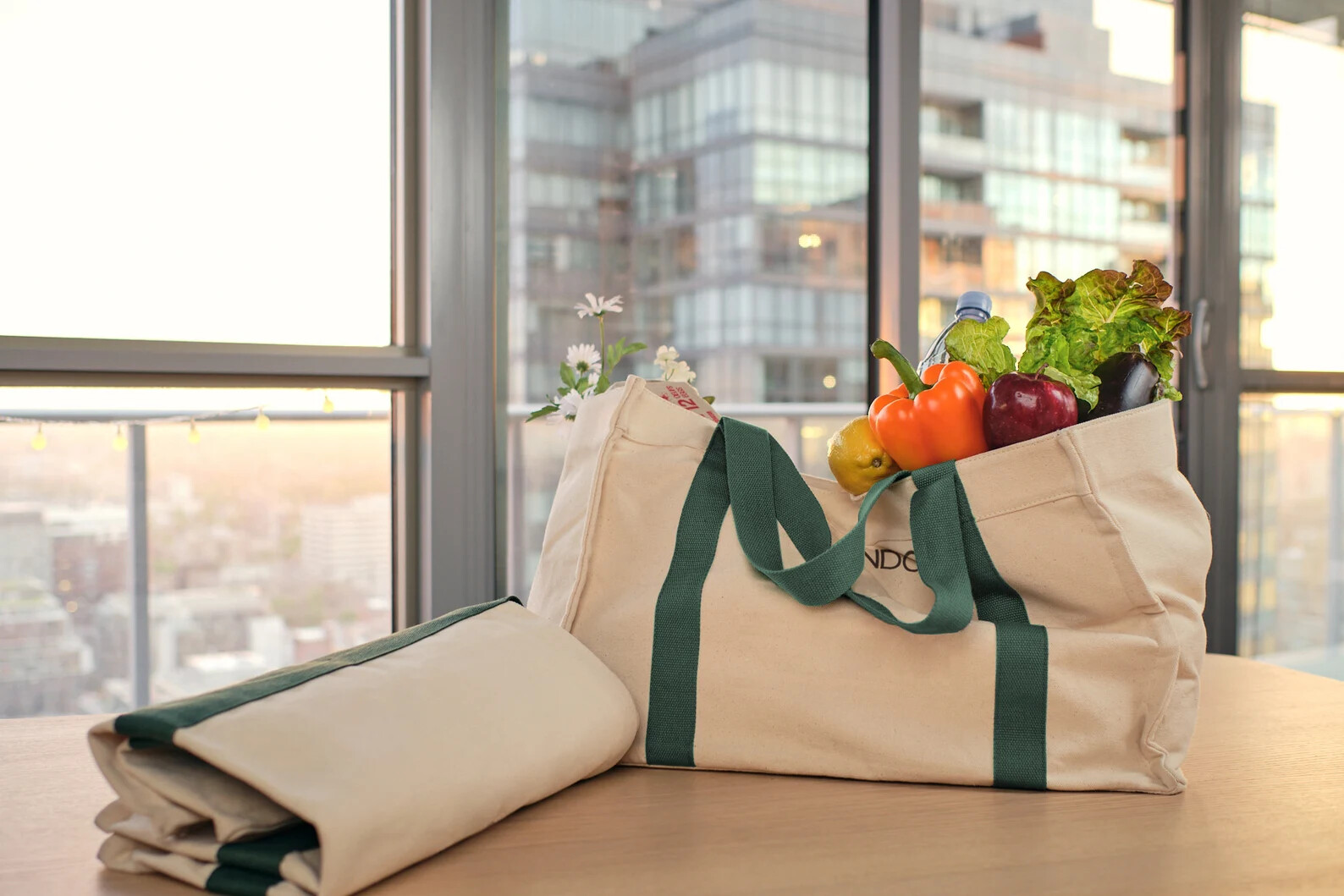 Huge Canvas Tote Bag | 20oz Organic Canvas | 60L Capacity