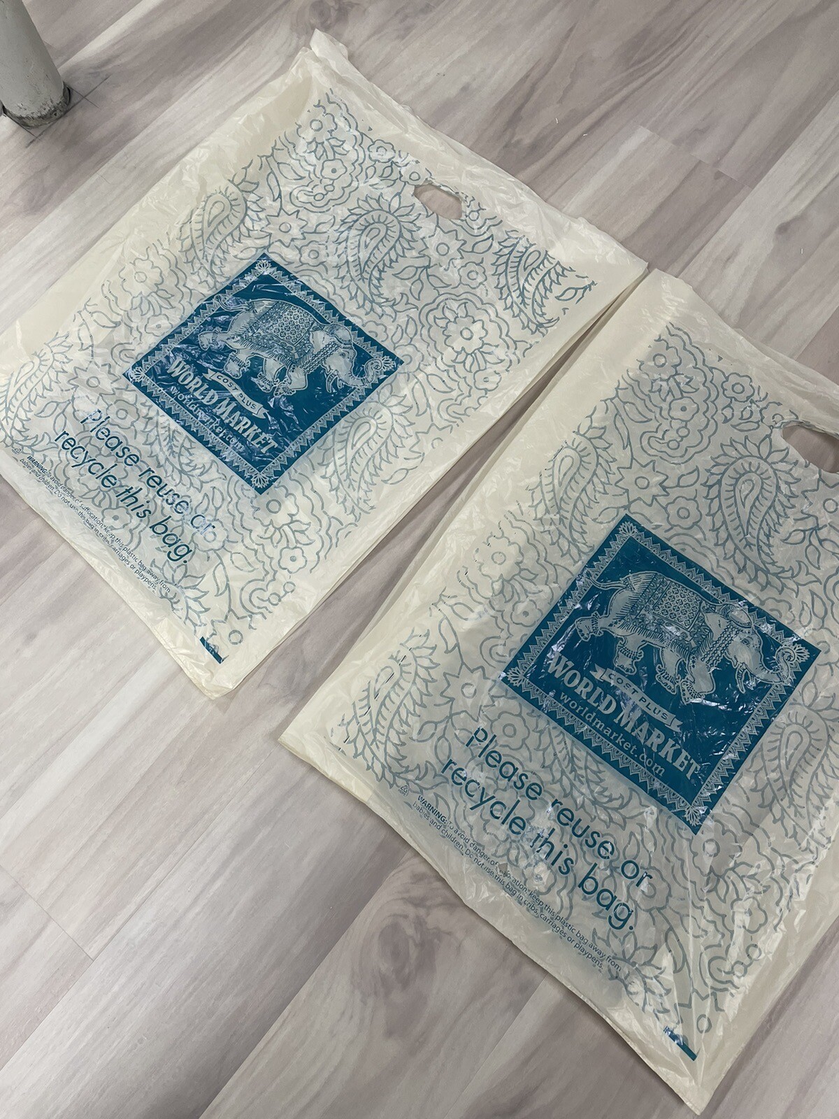 World Market Oversized Bags – Set Of 2