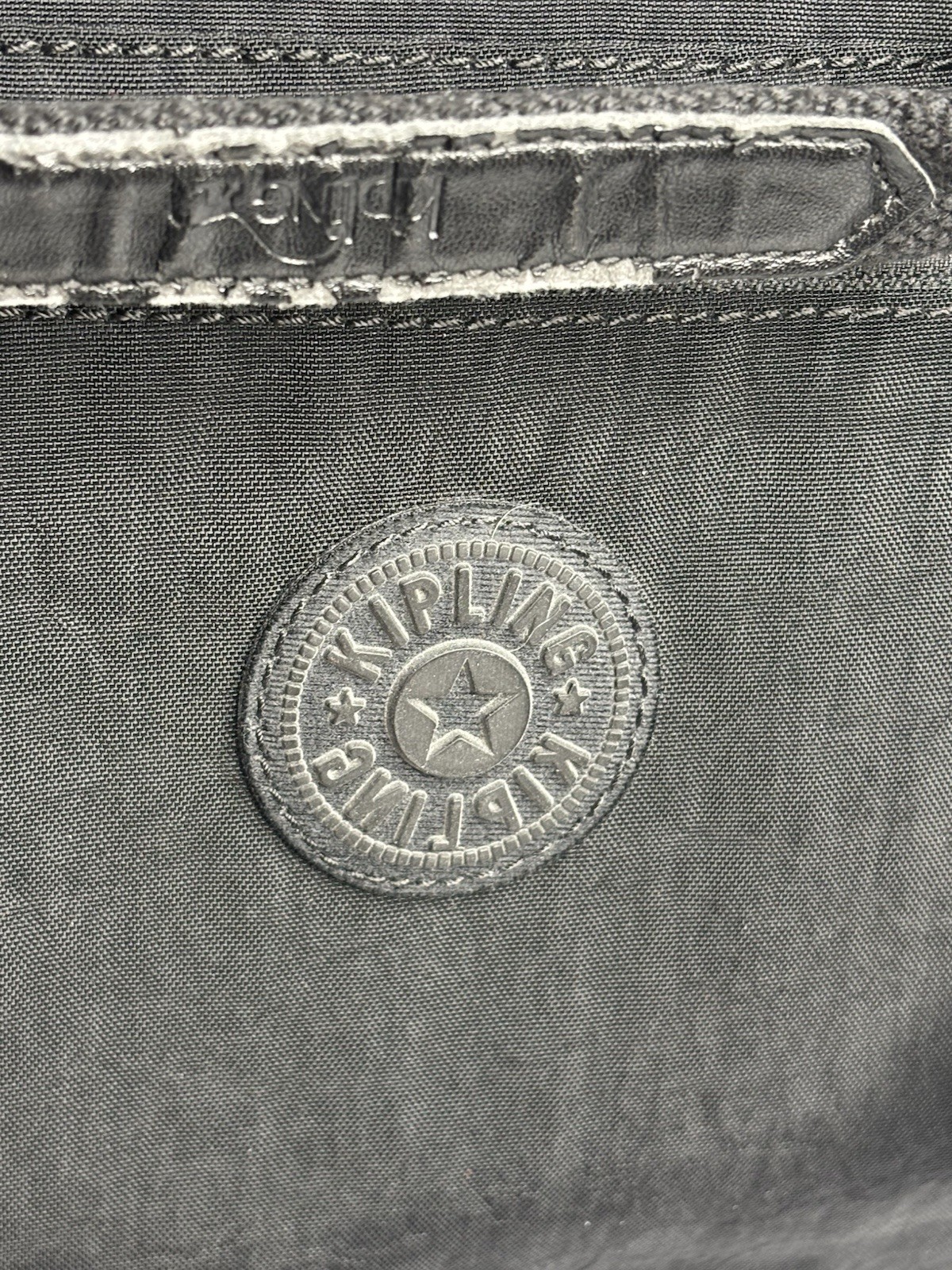 Kipling Art Heritage Tote Black Nylon, Overnight, Weekend, Gym Bag