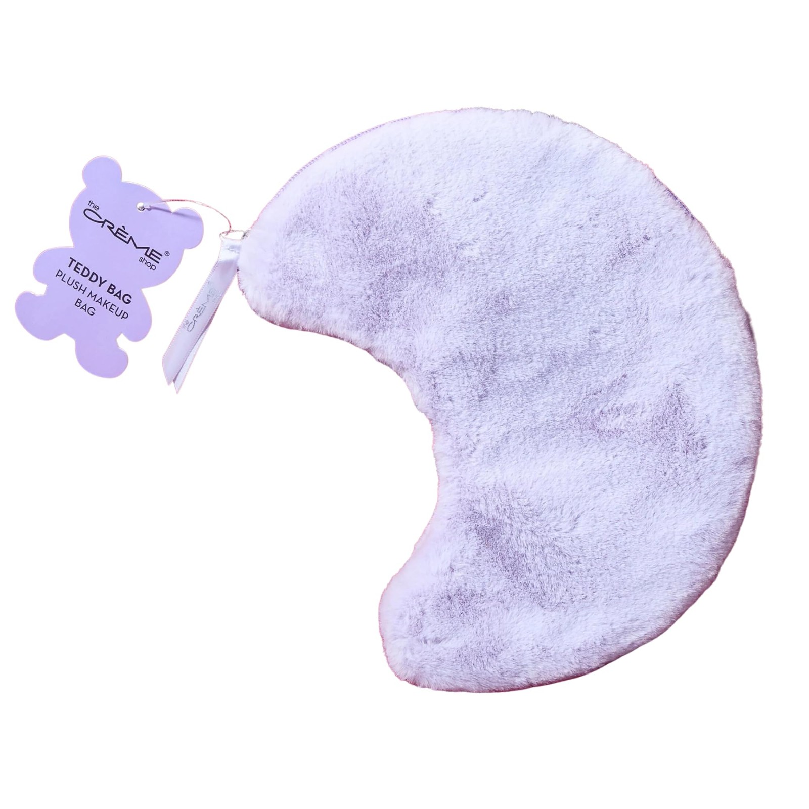 Teddy Bag Plush Makeup Pouch – Over The Moon Purple
