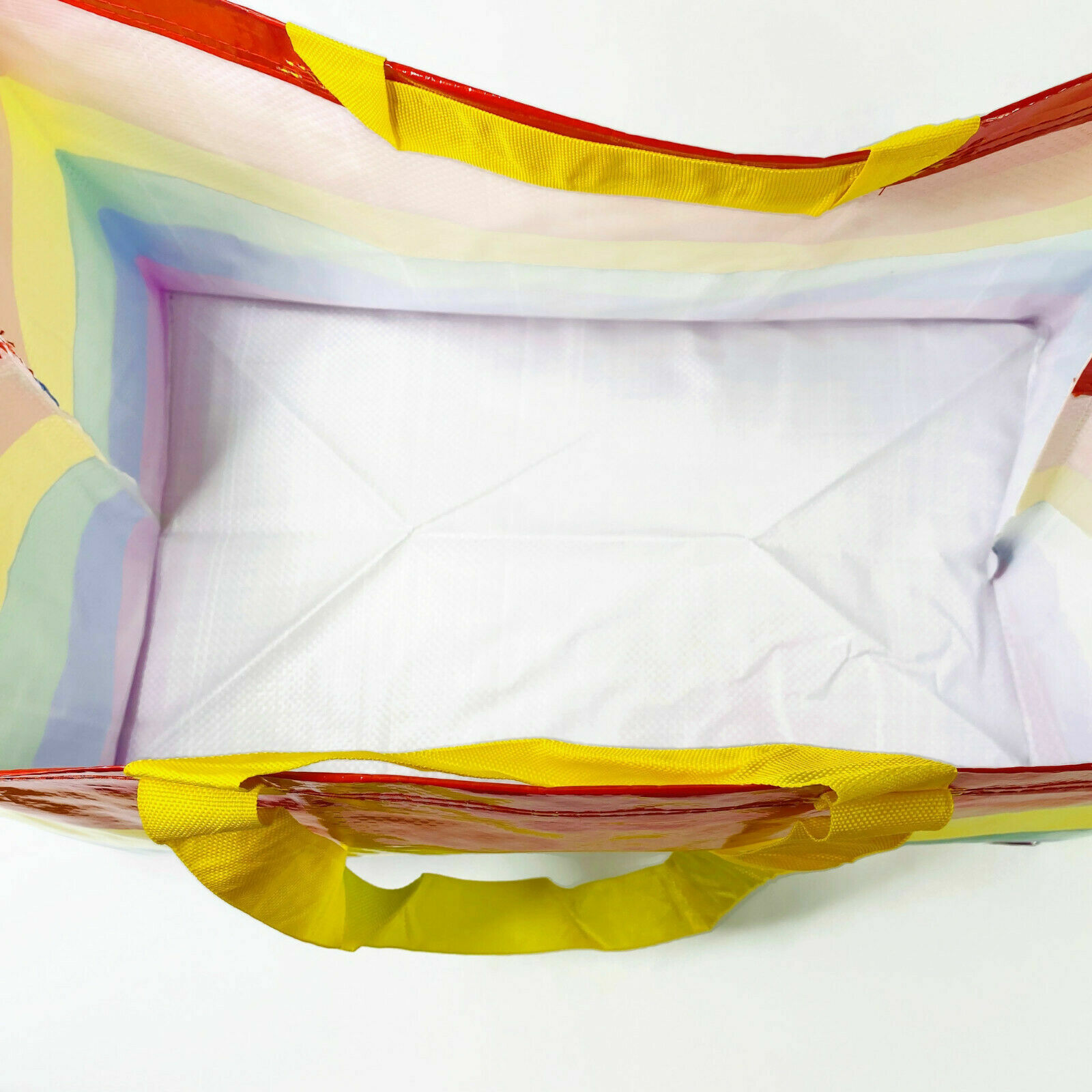STORSTOMMA Large Rainbow Reusable Shopping Bag Recycle LGBT Frakta KVANTING