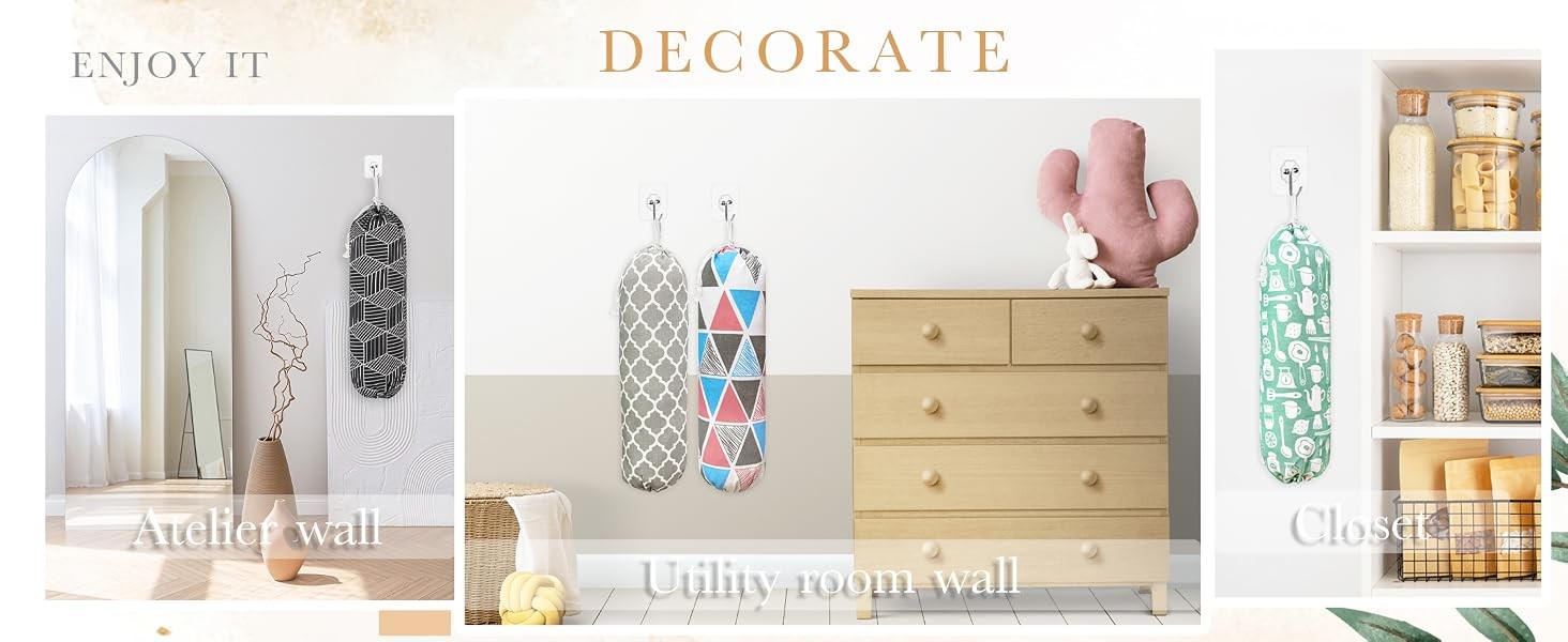 Plastic Bag Holder, Wall Mount Organizer, Shopping Bags Carrier, Washable Large