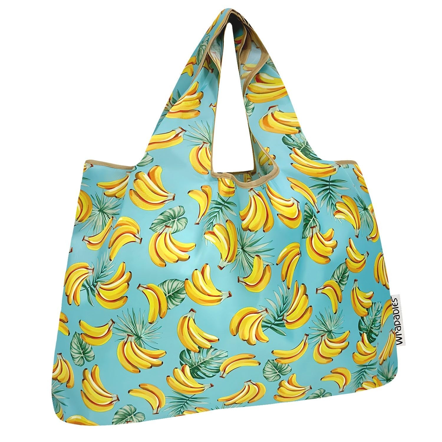Large Foldable Tote Nylon Reusable Grocery Bag Eco Friendly Shopping Carrier