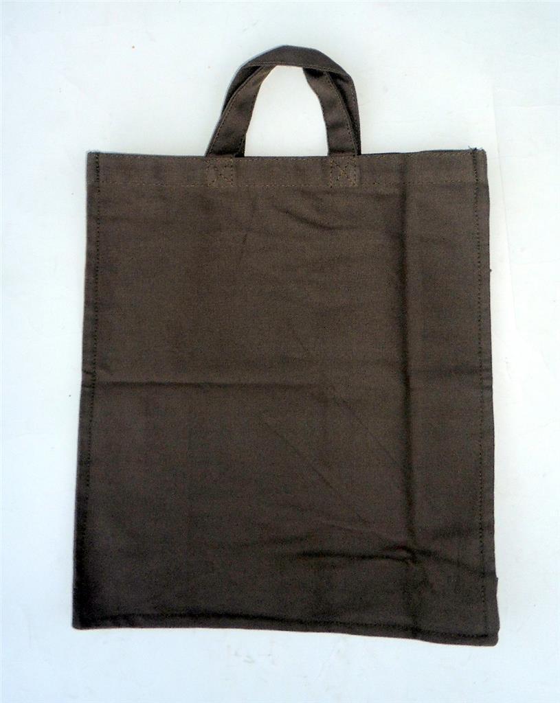 2× Reusable Canvas Large Grocery Shopping Bag Travel Tote Casual Cloth Handbag