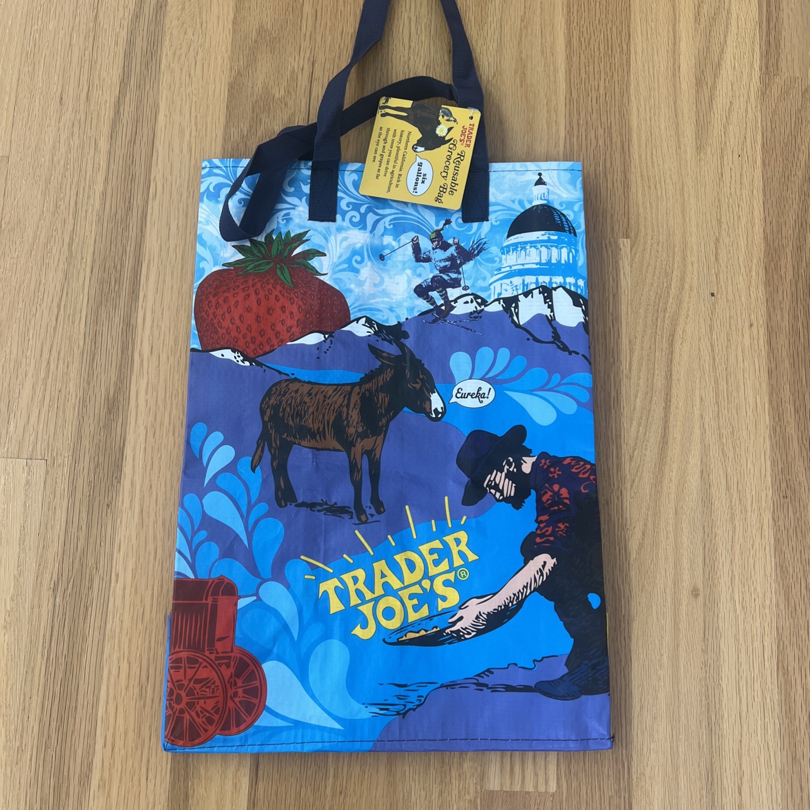 NEW Trader Joe’s SAN FRANCISCO (NOR CAL) Reusable Shopping Bag QUICK SHIP