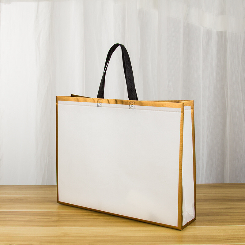 Eco Shopping Bag Folding Takeaway Grocery Waterproof Non-woven Fabric Reusable