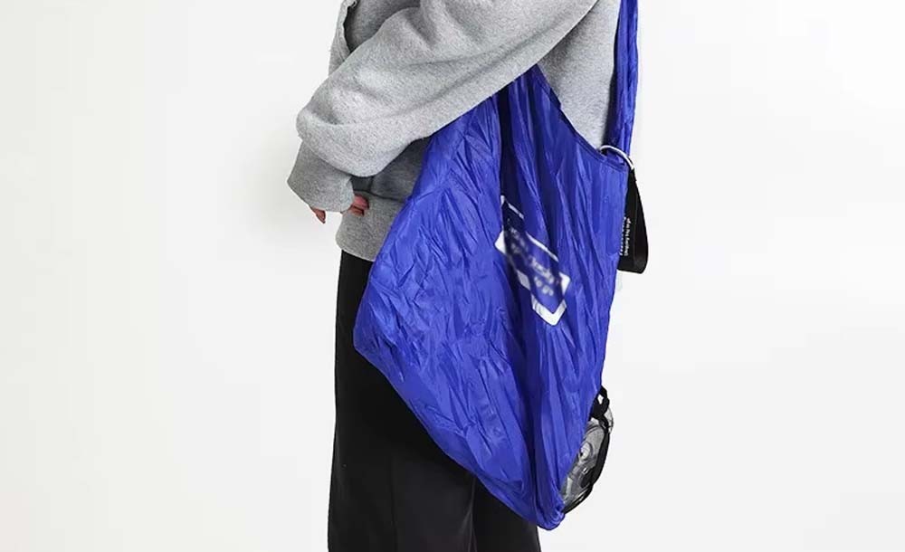 Durable Foldable Versatile Stylish Modern Roomy Disc-Shaped Storage Shopping Bag
