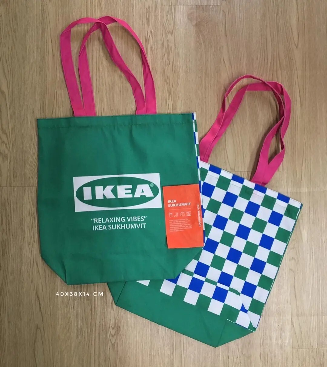 IKEA Thailand Official EXCLUSIVEY Sukhumvit Relaxing Vibes Tote Bag Canvas