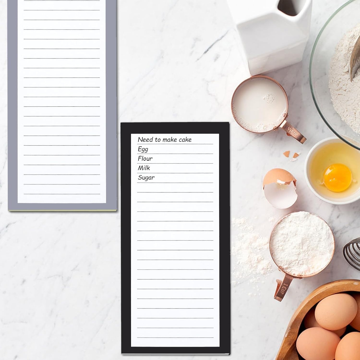 8 Pack Magnetic Notepads for Refrigerator – Grocery List, Shopping List, To-Do L