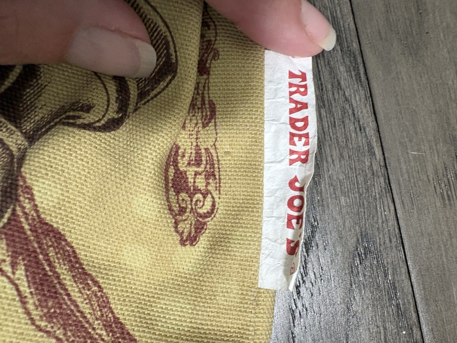 Trader Joe’s Women’s Vintage Reusable Tote Bag Excellent Condition