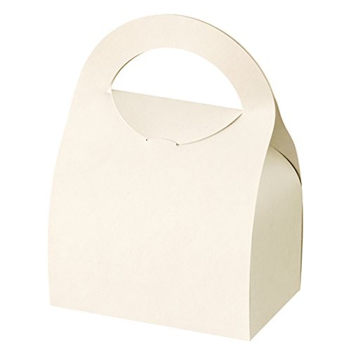 HEADS MOW-GBS Made in Japan Plain Gift Box Bag-Shaped Small Off-White 20