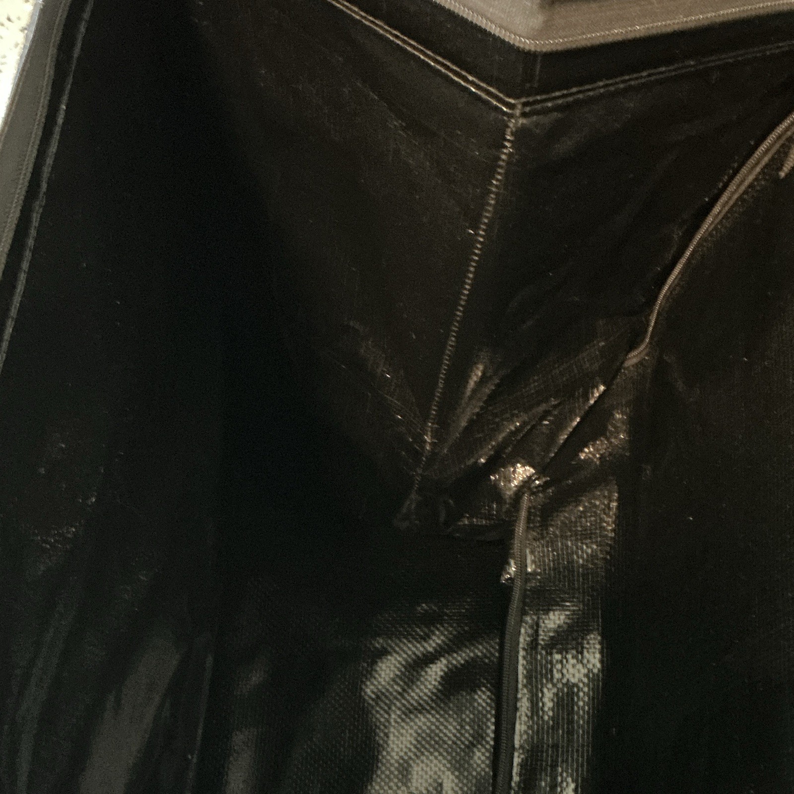 CleverMade Foldable Tote Bag on Wheels Black 18x14x24