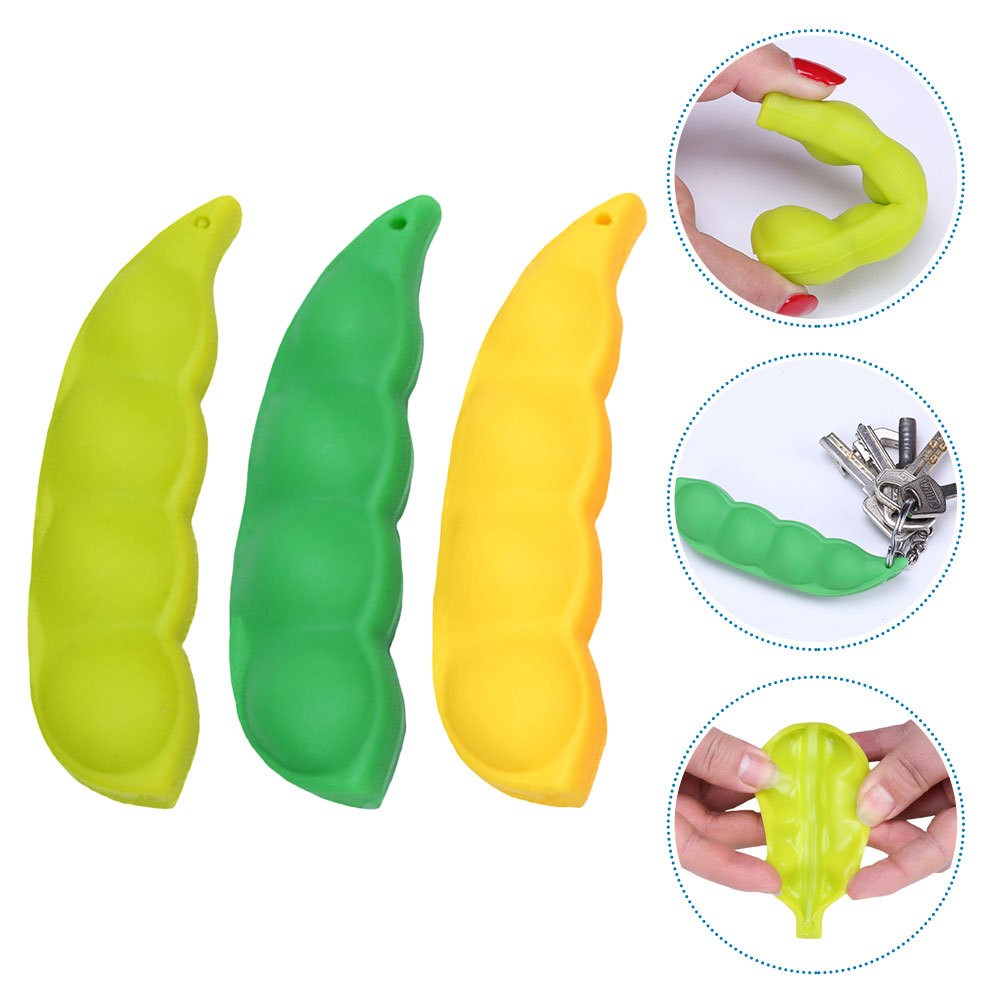 3 Pcs Removable Silicone Handle Shopping Bag Grip Grocery Handles