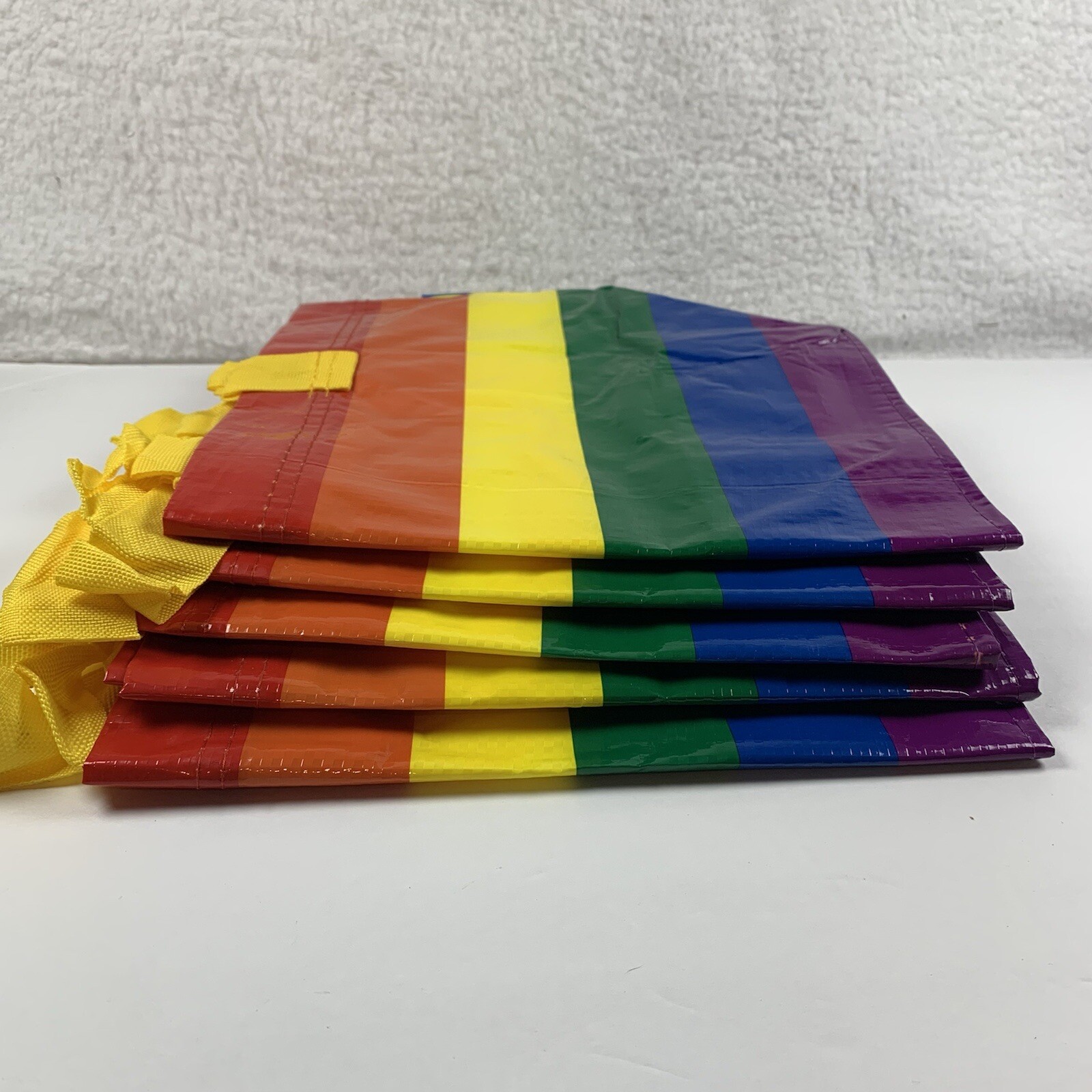 IKEA Storstomma 5 pack Small Pride Bag Rainbow Reusable Shopping Tote LGBTQ USA